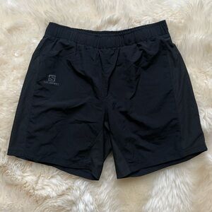 Salomon Men's Black Shorts Size Medium
